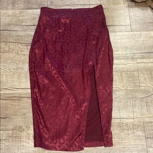 MIDI skirt. Vestique. Leopard print.